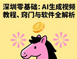深圳零基础：AI生成视频教程...